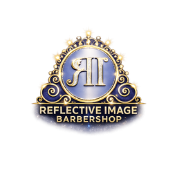 Reflective Image Barbershop logo